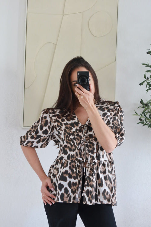 Blouse LÉOPARD