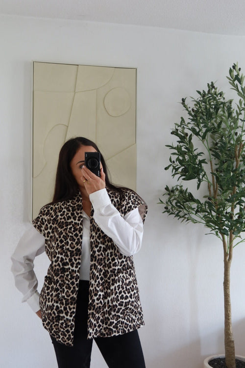 Veste léopard