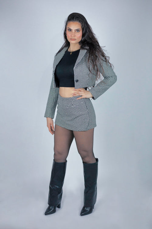 Blazer Pied-de-poule