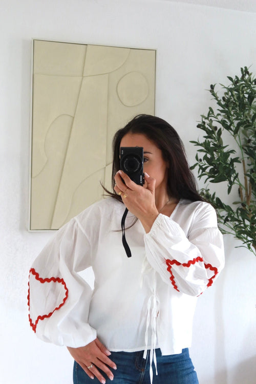 Blouse coeur LUNA